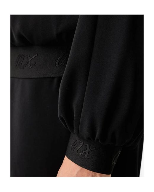 ARMANI EXCHANGE Black Twill Blouson Jacket