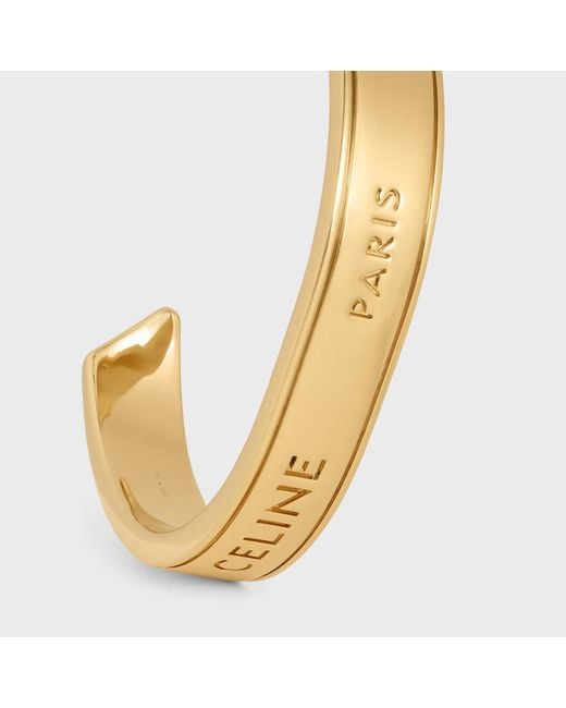 Céline Metallic Ribbon Small Cuff
