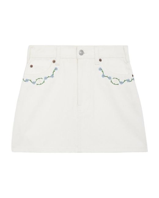 心ときめく◇コットンバチスト Mini Skirt◇CELINE CELINE mini skirt in cotton twill | REVERSIBLE