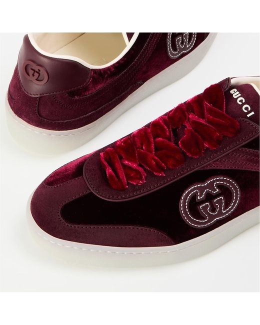 Gucci Red Logo Sneakers