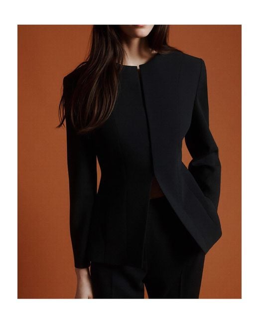 Marella Black Long-Sleeve Jacket