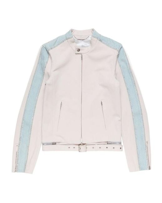 Acne Natural Denim-Panel Jacket for men