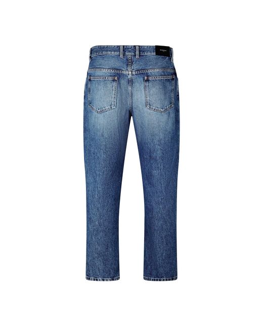 Givenchy Blue Solid Color Jeans for men