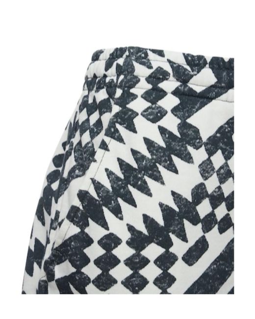 Isabel Marant Multicolor Printed Casual Shorts