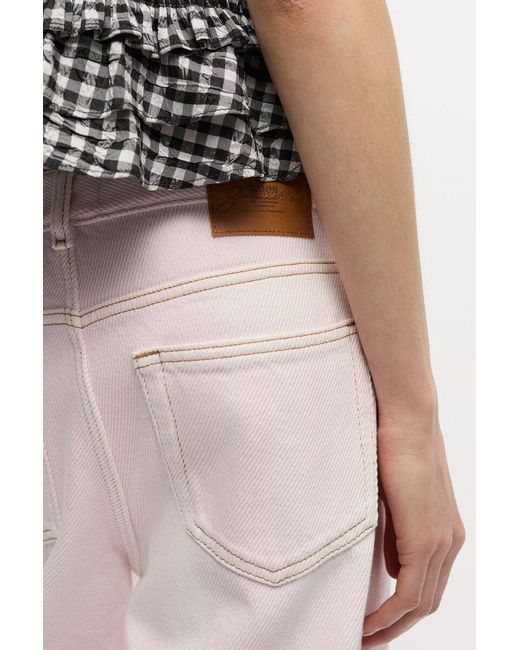 Ganni Multicolor Washed Izey Jeans