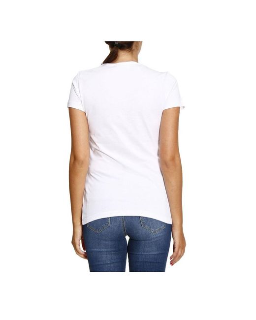 Moschino White Printed T-Shirt