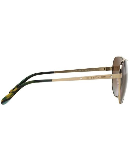 Tiffany & Co Metallic Logo Sunglasses