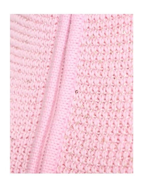 Alessandra Rich Pink Knit Vest