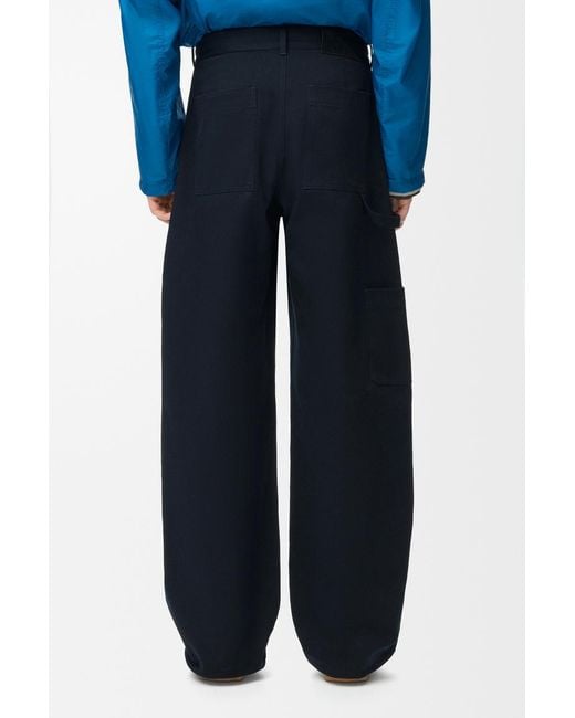 Loewe Blue Trousers for men