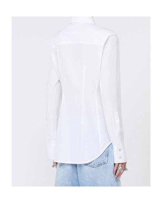Sportmax White Piacere Fitted Shirt