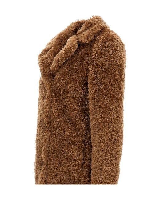 Herno Brown Fur Coat