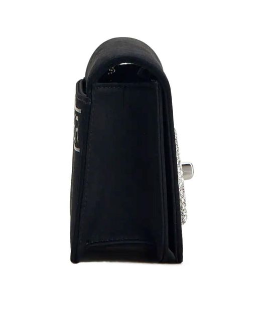 Roger Vivier Black Mini Viv' Choc Jewel Crossbody Bag