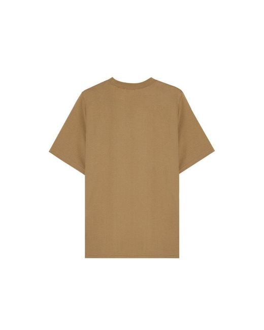Burberry Natural Logo Cotton T-Shirt
