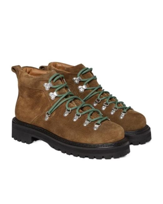 G.H.BASS Brown Suede Hiking Boots for men