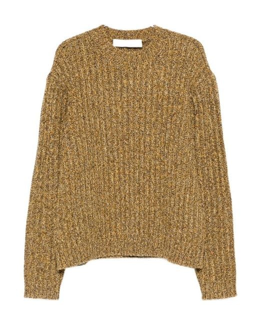 Séfr Natural Long-Sleeved Knitted Pullover for men
