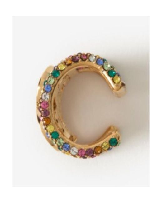 Burberry Metallic Monogram-Motif Ear Cuff