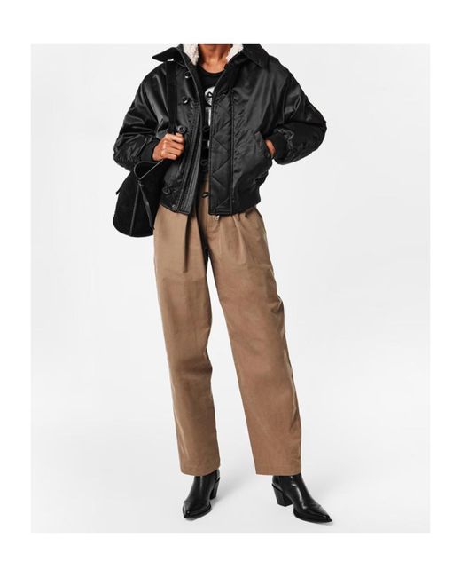 Isabel Marant Black Hooded Casual Jacket