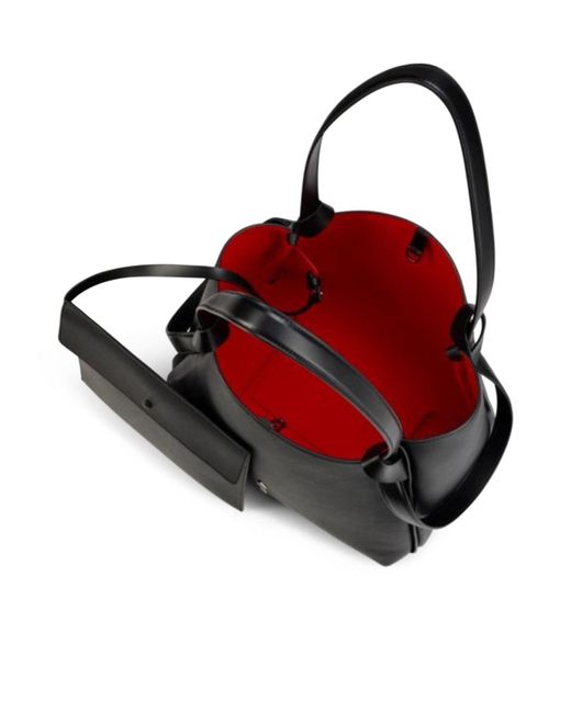 Christian Louboutin Black Bettina Small Calfskin Tote Bag