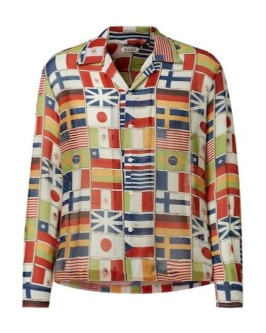 Bode Multicolor Printed Shirt for men