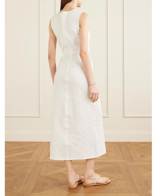 Staud White Nemo Dress