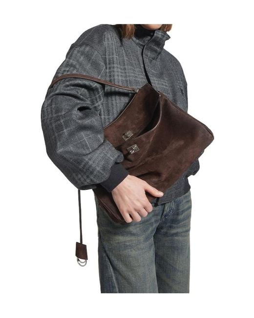 Balenciaga Brown Medium Rodeo Handbag
