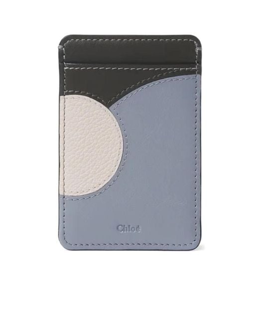 Chloé Gray Moona Logo Clip