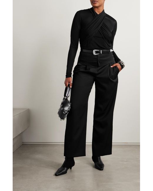 Isabel Marant Black Staya Smoking Pants