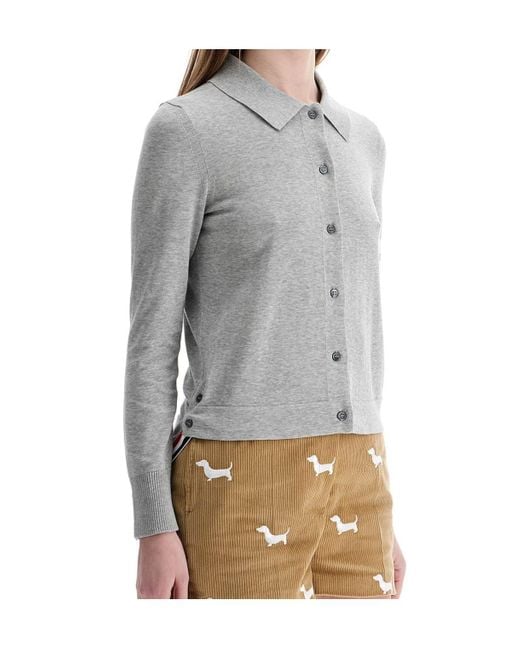 Thom Browne Gray Cardigans