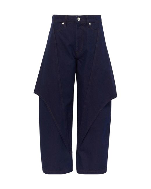 J.W. Anderson Blue Jw Anderson Straight Leg Jeans