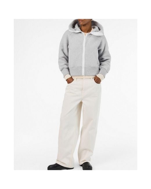 Canada Goose Gray Hooded Coat