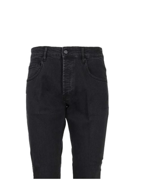 Don The Fuller Black Yaren Slim-Fit Jeans for men