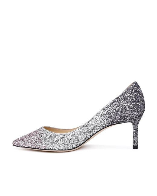 Jimmy Choo White Romy 60 High Heels