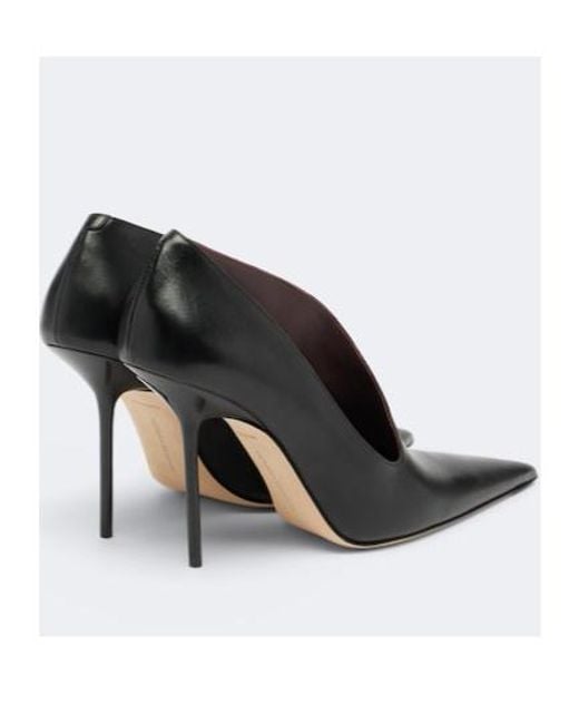 Victoria Beckham Black Sloane Leather Pumps