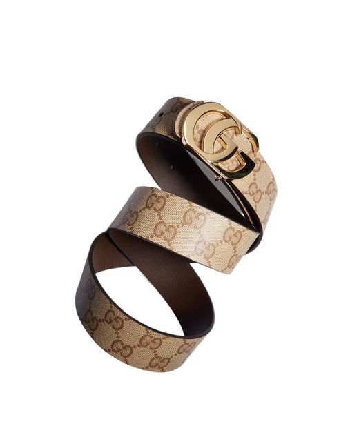 Gucci Multicolor Gg Marmont Reversible Belt for men