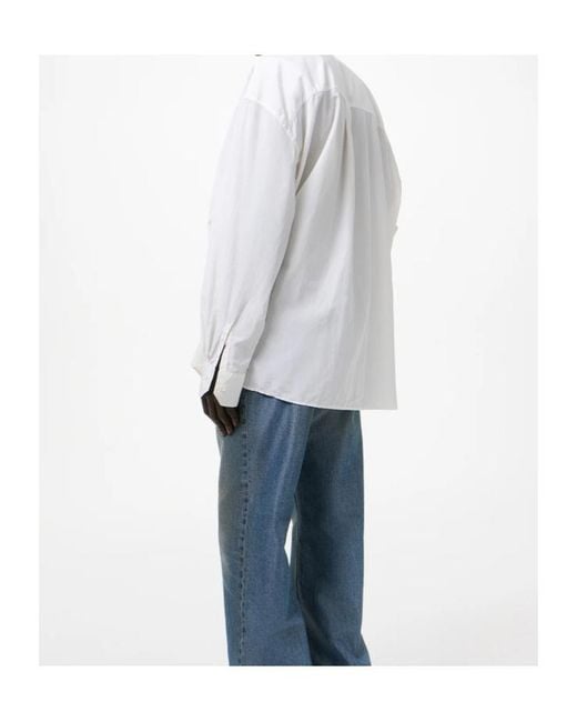 Our Legacy White Borrowed Shirt for men
