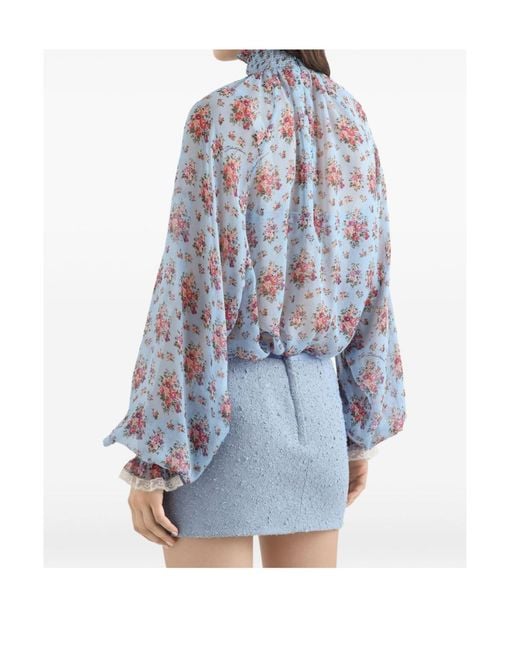 Dolce & Gabbana Blue Blouses