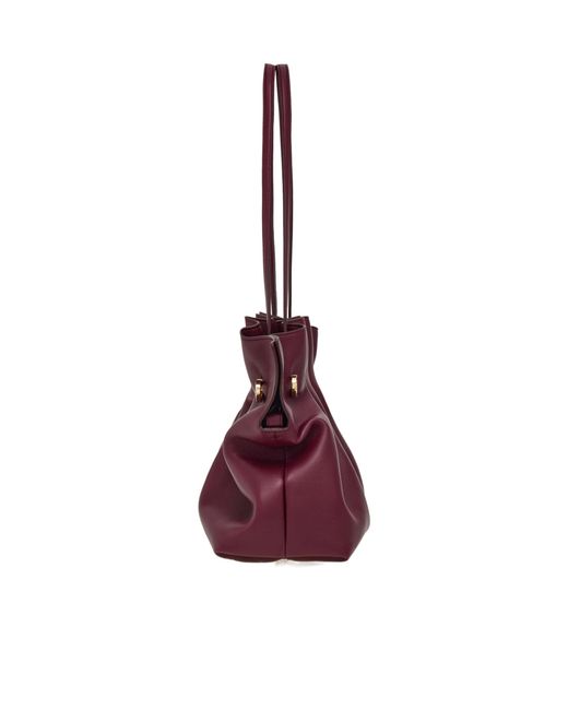 Ferragamo Purple Ferragamo Soft-Bag (M)