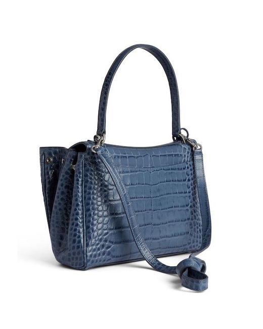 Balenciaga Blue Rodeo Handbag Small