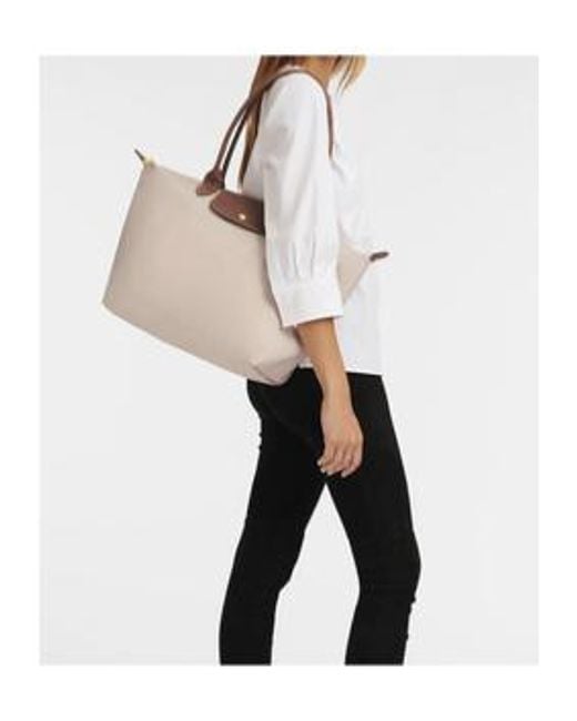 Longchamp Pink Le Pliage Original Large Tote Bag