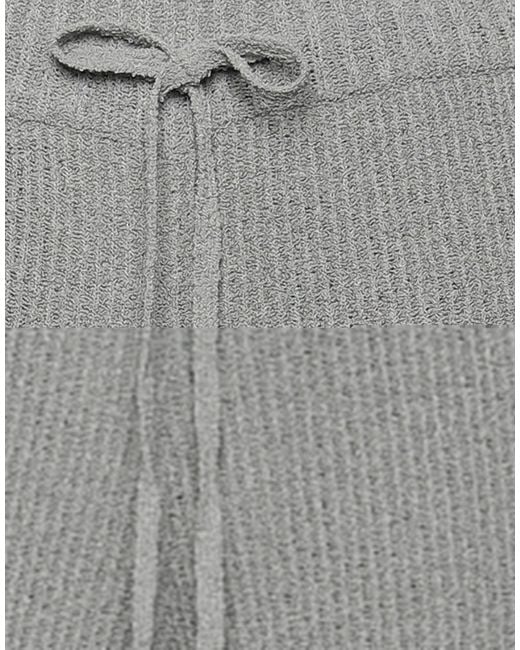 Maison Margiela Gray Minimalist Solid Color Knitted Casual Pants