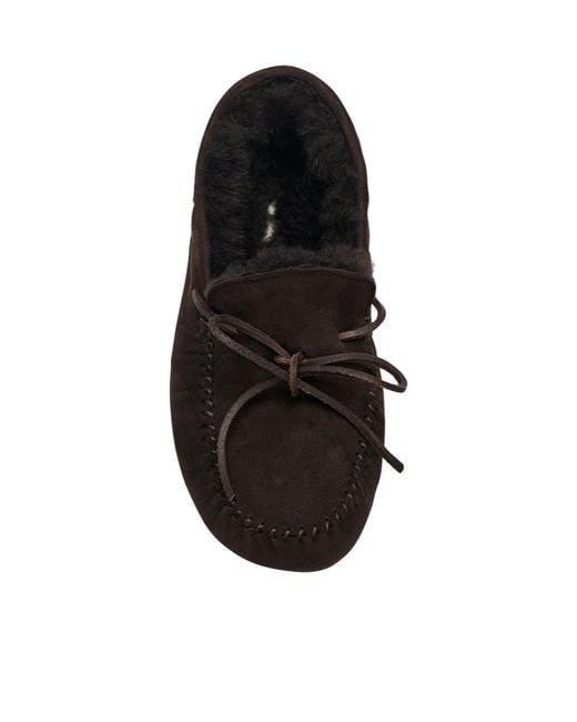 The Row Black Lucca Slipper