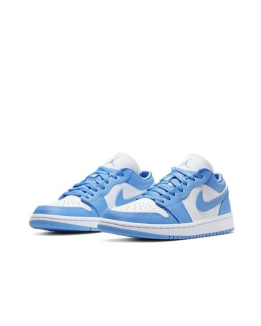 Nike Blue Air Jordan 1 Low-Top Sneakers