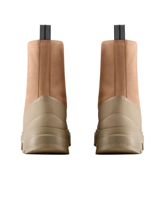 Canada Goose Brown Kya Zip-Up Boots