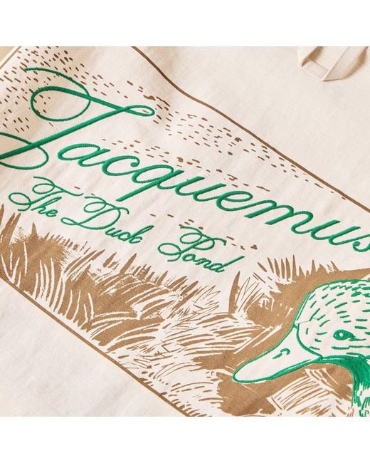 Jacquemus Natural Jacquard Rosemary Overshirt for men