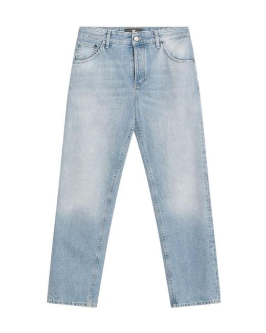 Pt Pantaloni Blue Pt Torino Rebel Straight-Leg Jeans for men