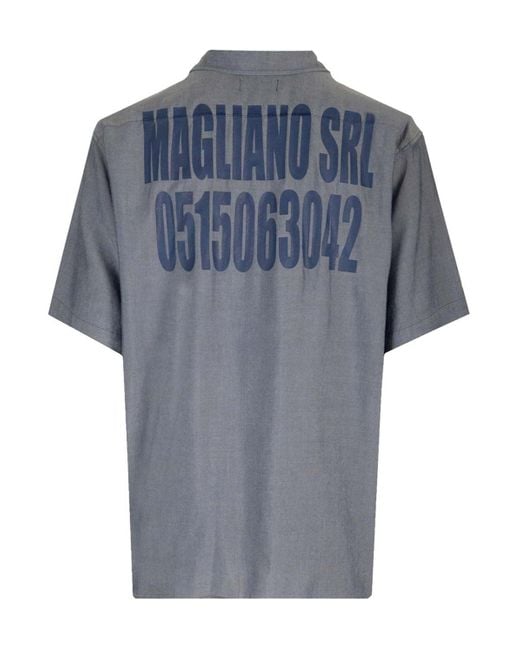 Magliano Gray Srl Short Sleeved Shirt for men