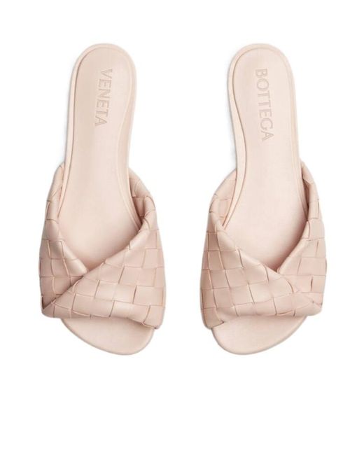 Bottega Veneta Multicolor Blink Intrecciato Sandals
