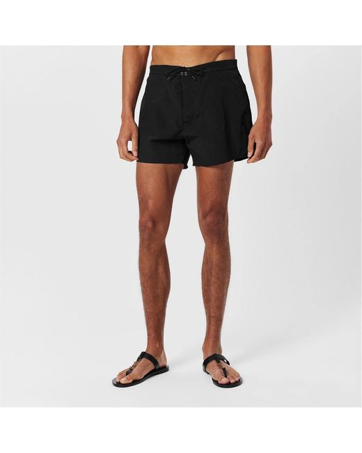 Saint Laurent Black Saint Logo Swim Sn52 for men