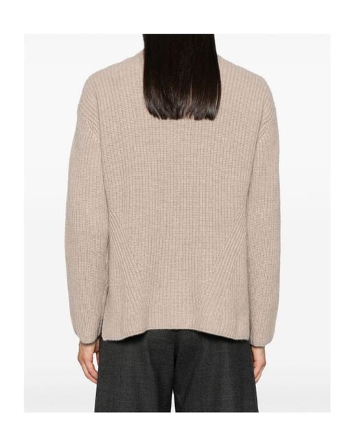 P.A.R.O.S.H. Natural Crew-Neck Cashmere Jumper