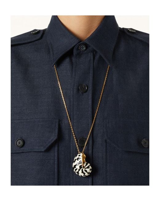 Loro Piana Blue Neo Annalisa Shirt